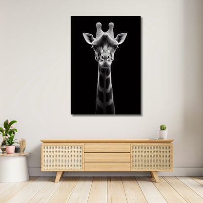 Giraffe Animal Kingdom Wall Art Canvas Print