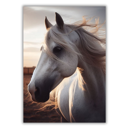 Horse Animal Kingdom Wall Art Canvas Print