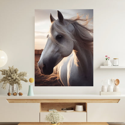 Horse Animal Kingdom Wall Art Canvas Print