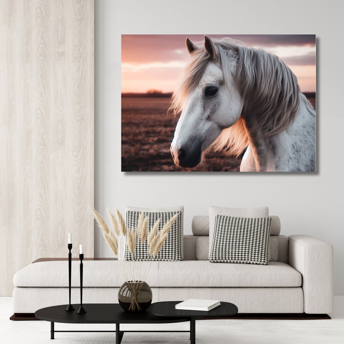 Horse Beauty Animal Kingdom Wall Art Canvas Print