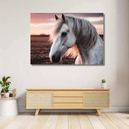 Horse Beauty Animal Kingdom Wall Art Canvas Print