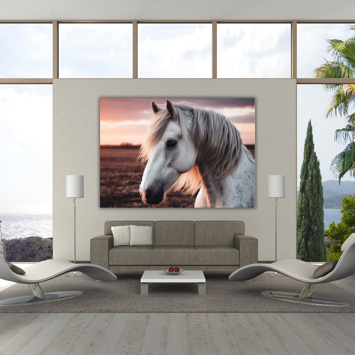 Horse Beauty Animal Kingdom Wall Art Canvas Print