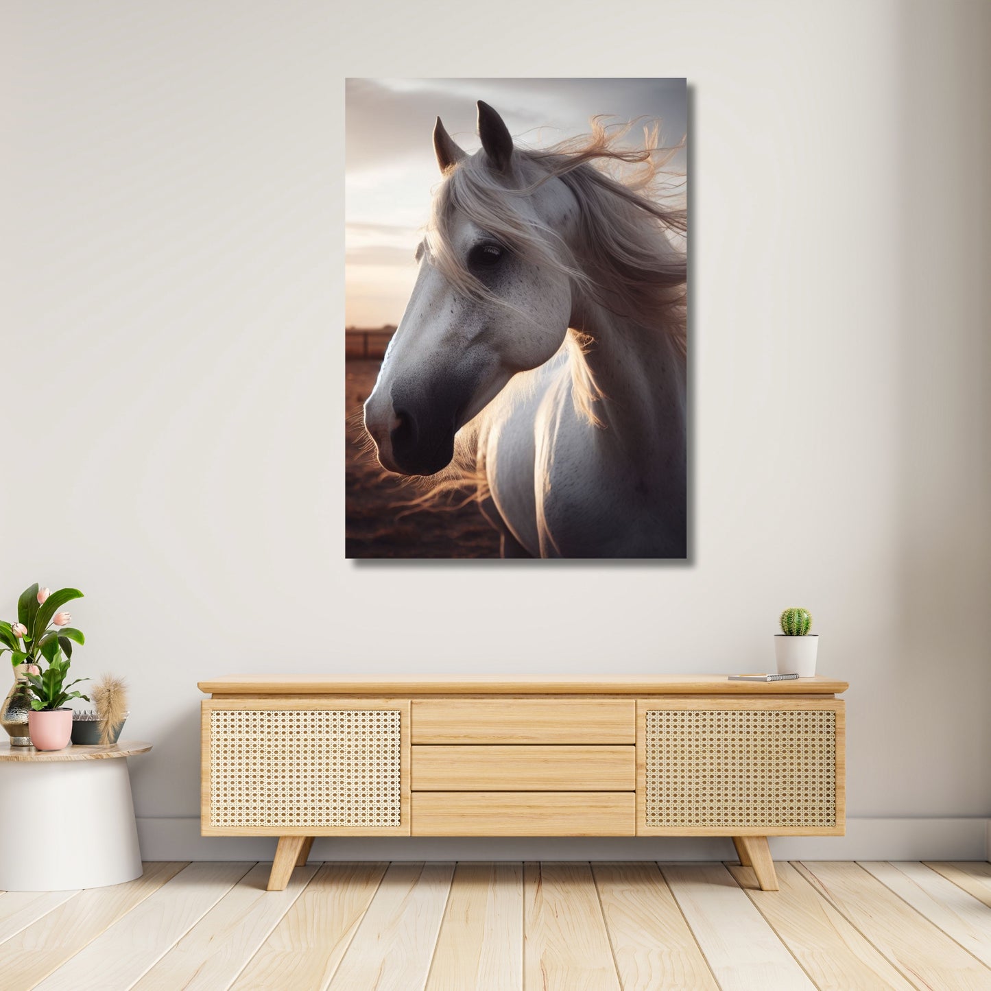 Horse Animal Kingdom Wall Art Canvas Print