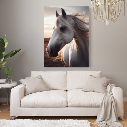 Horse Animal Kingdom Wall Art Canvas Print