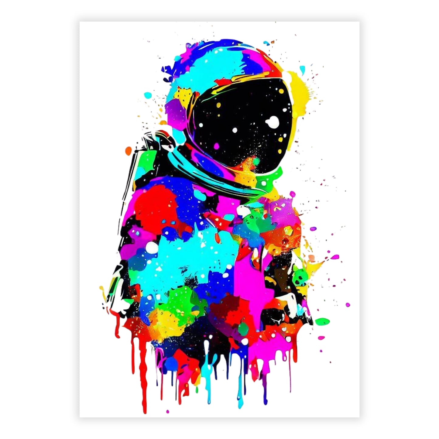 The Astronaut Wall Art Canvas Print