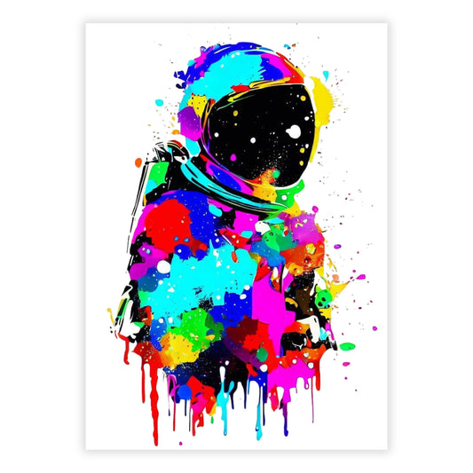 The Astronaut Wall Art Canvas Print