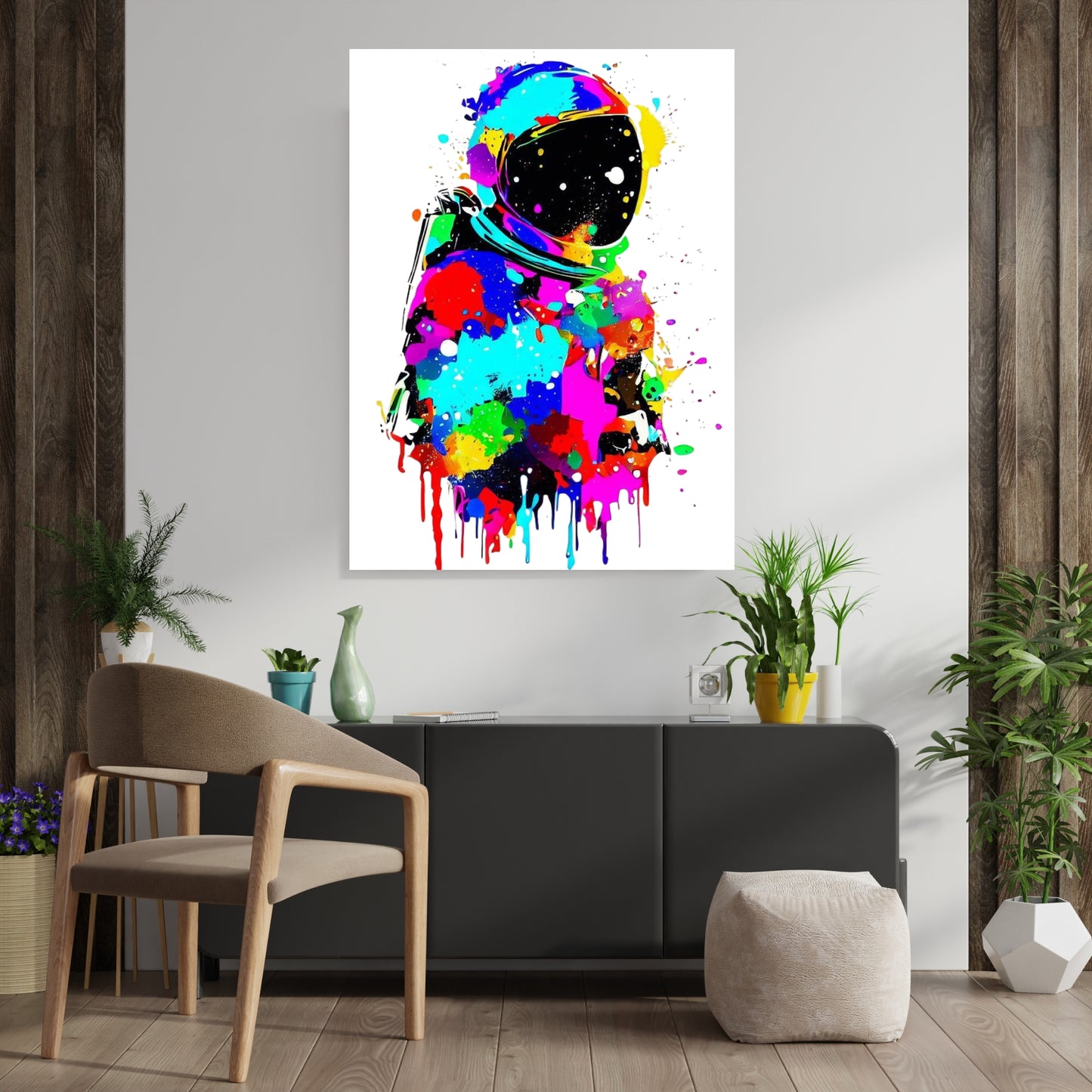 The Astronaut Wall Art Canvas Print