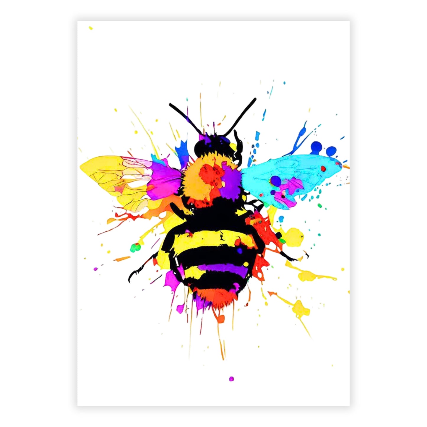 Bee Wall Art Canvas Print