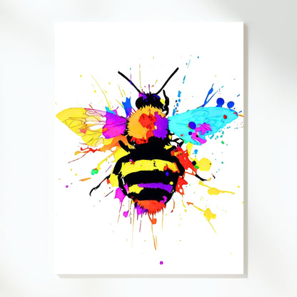 Bee Wall Art Canvas Print