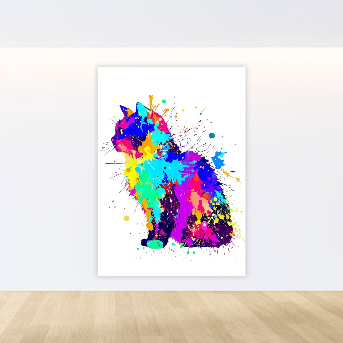 Cat Wall Art Canvas Print