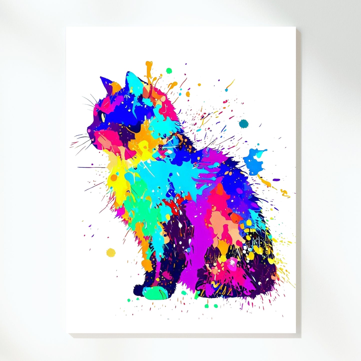 Cat Wall Art Canvas Print