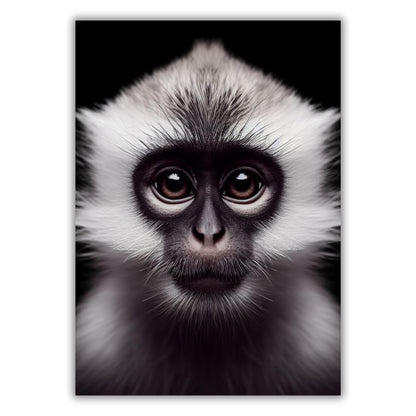 Cheeky Monkey Animal Kingdom Wall Art Canvas Print