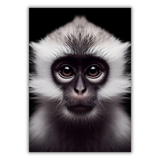 Cheeky Monkey Animal Kingdom Wall Art Canvas Print