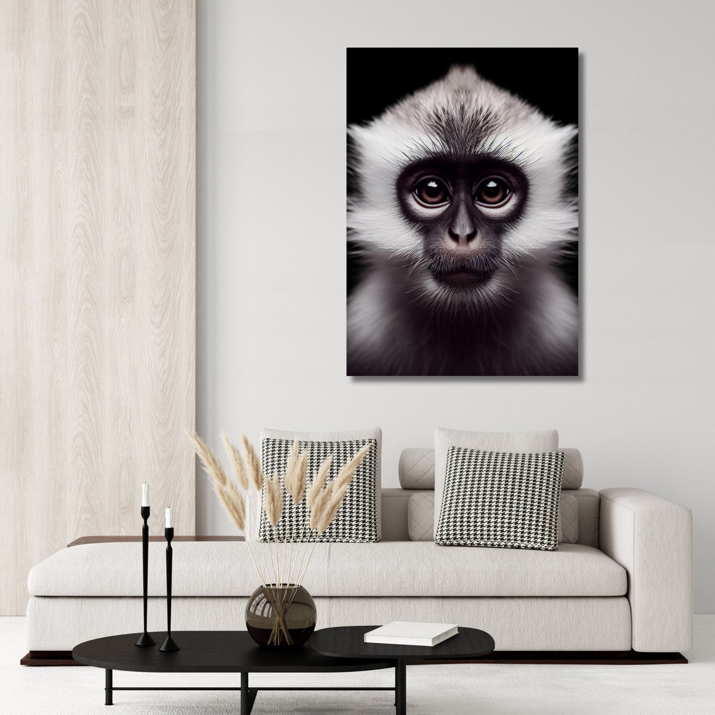 Cheeky Monkey Animal Kingdom Wall Art Canvas Print