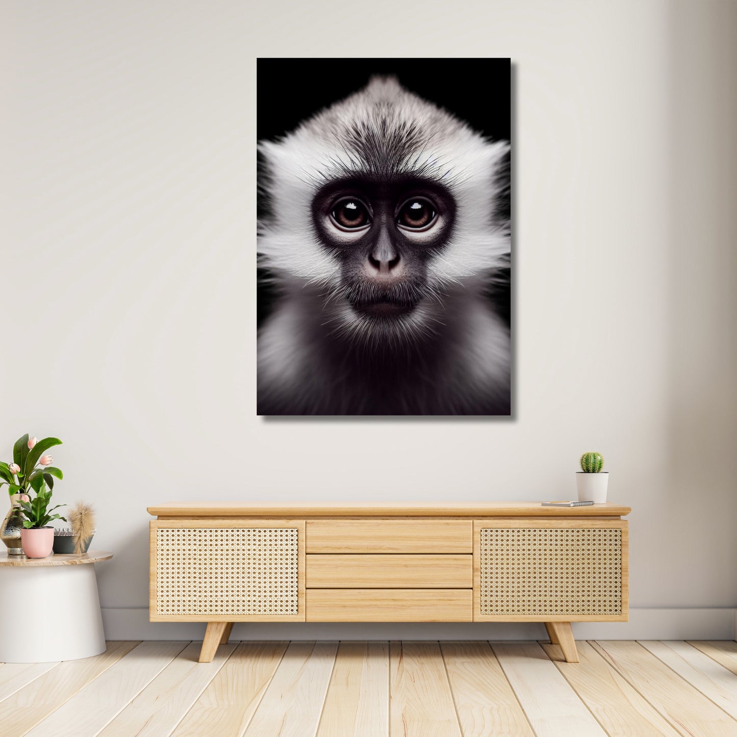 Cheeky Monkey Animal Kingdom Wall Art Canvas Print