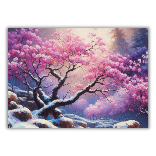 Cherry Blossom Wall Art Canvas Print