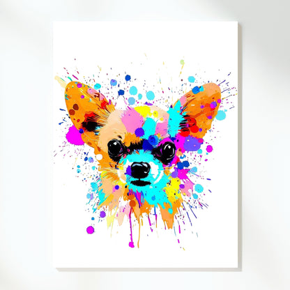 Chihuahua Wall Art Canvas Print