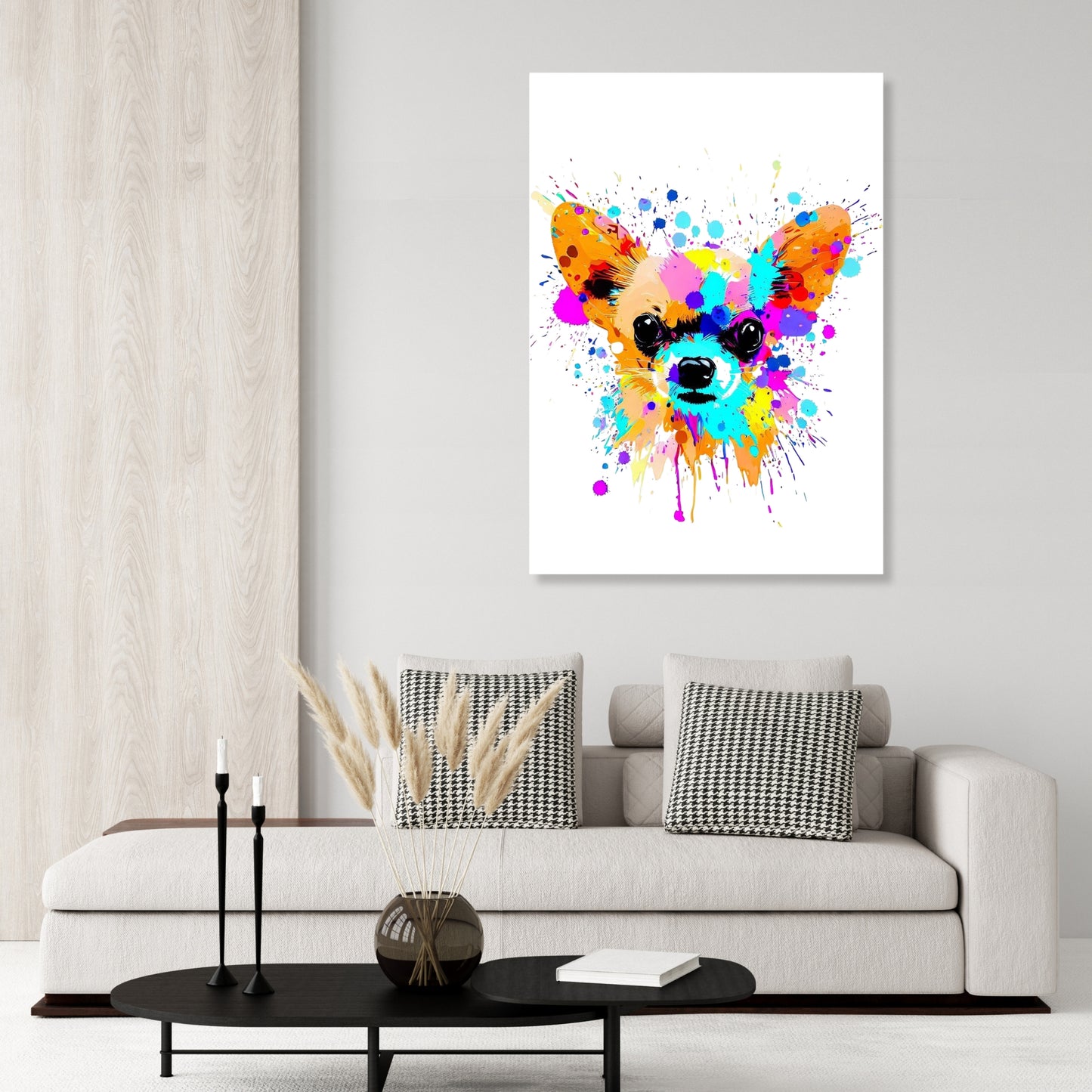 Chihuahua Wall Art Canvas Print