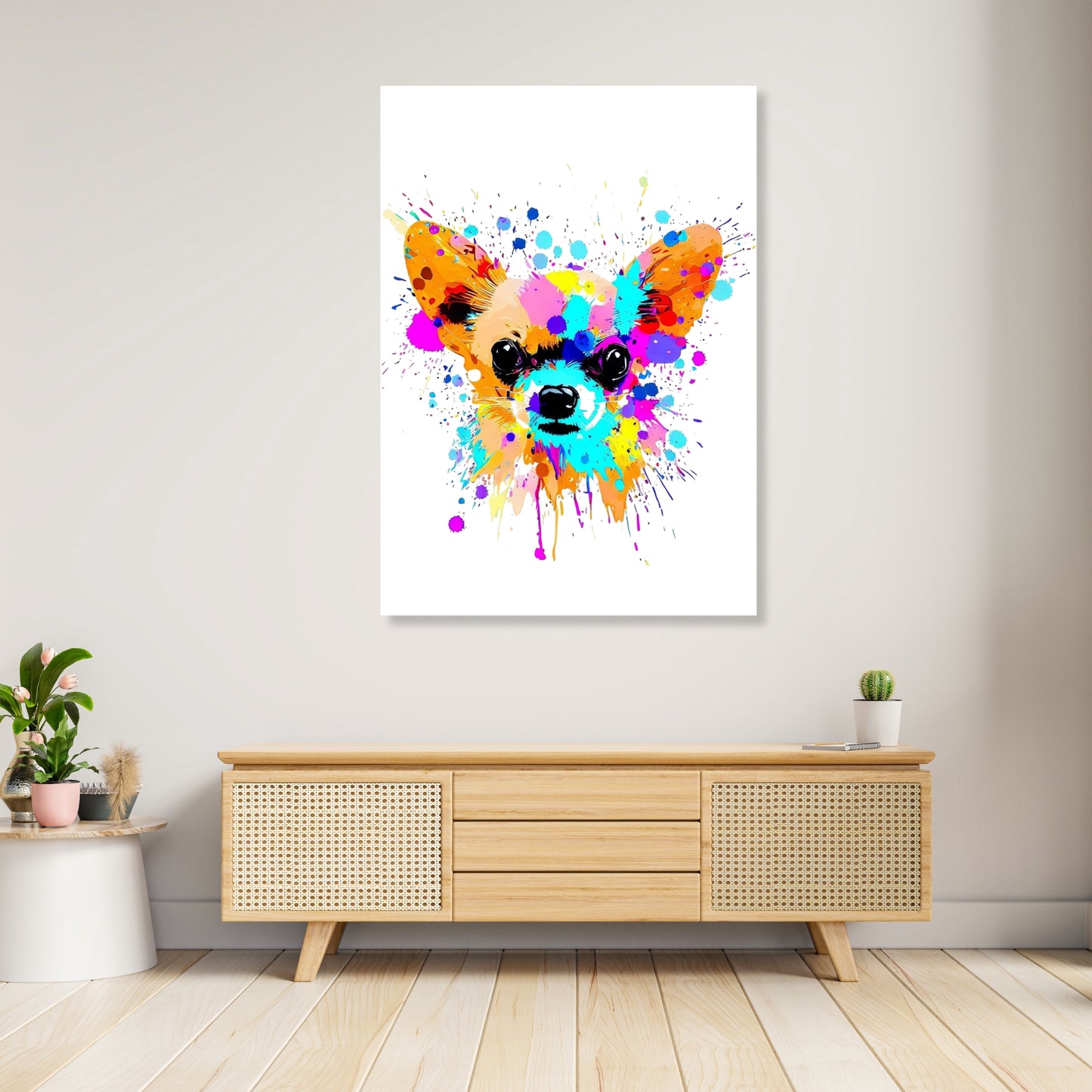 Chihuahua Wall Art Canvas Print