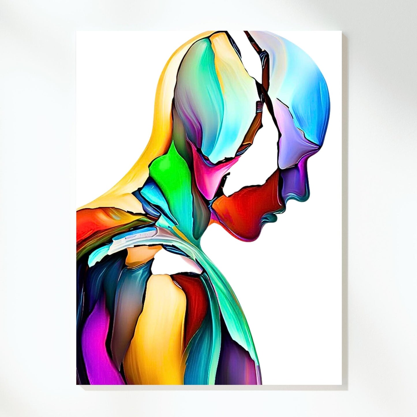 Broken Wall Art Canvas Print