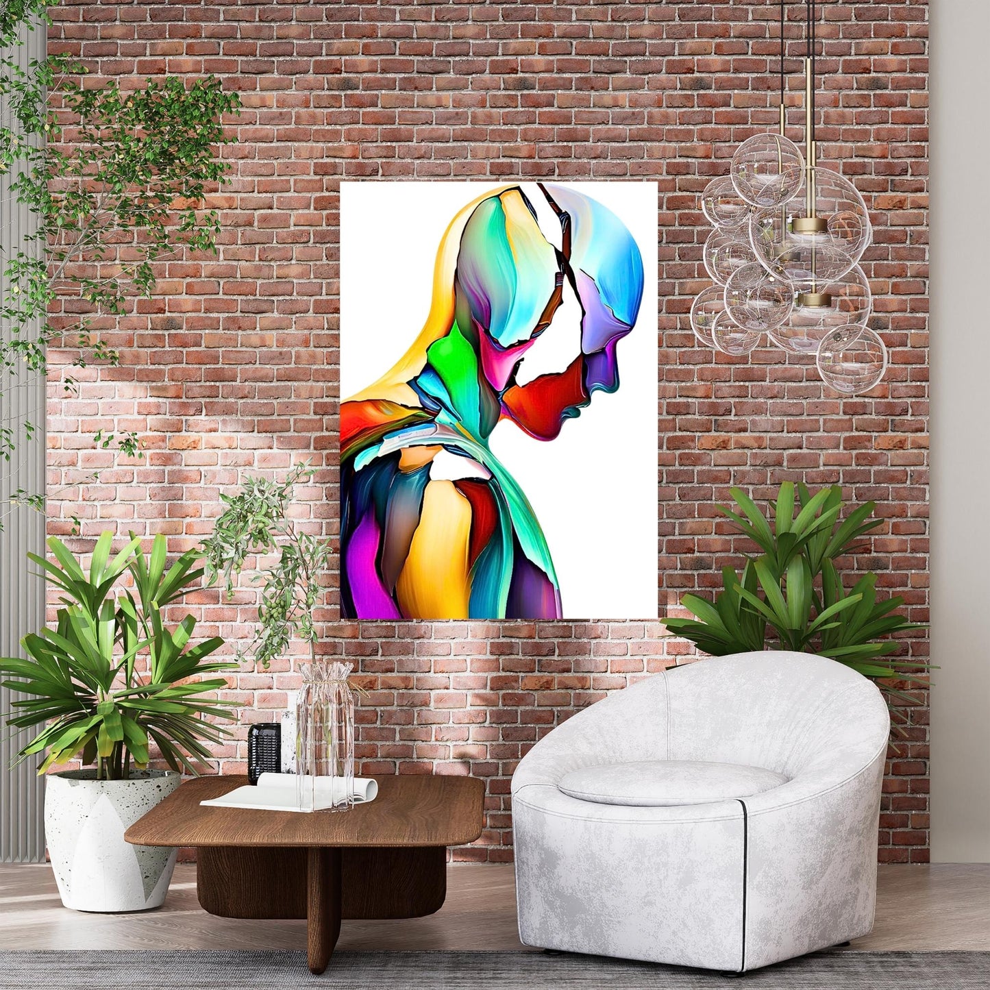 Broken Wall Art Canvas Print