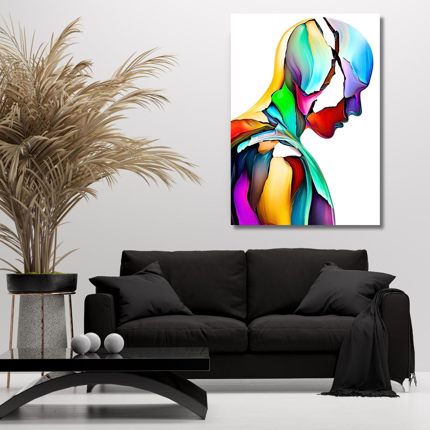 Broken Wall Art Canvas Print