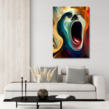 Darkness Wall Art Canvas Print