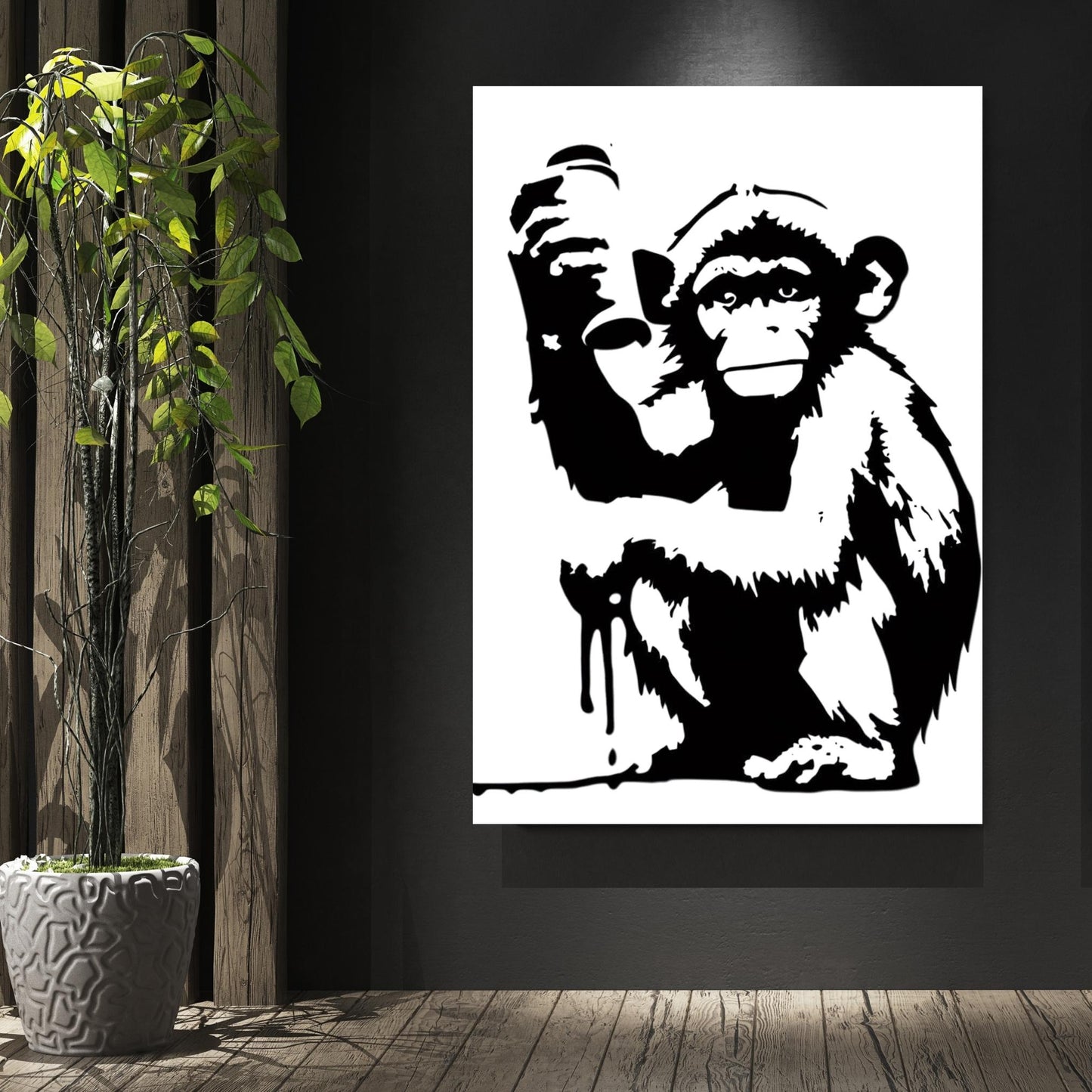 Rebellious Maestro Wall Art Canvas Print