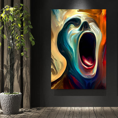 Darkness Wall Art Canvas Print