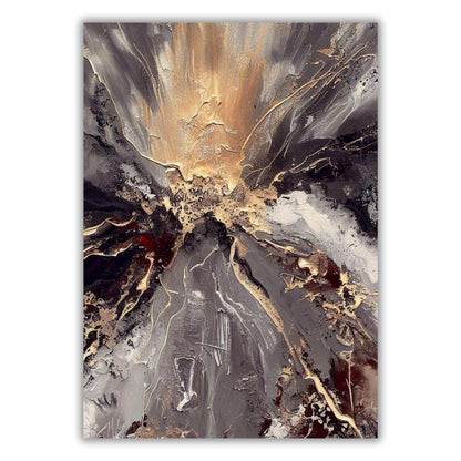 Elemental Abstract Wall Art Canvas Print