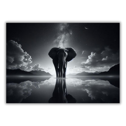 Elephant's Kingdom Animal Kingdom Wall Art Canvas Print