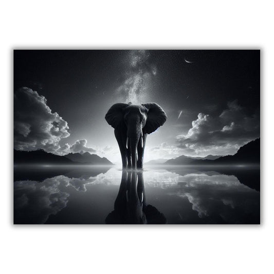 Elephant's Kingdom Animal Kingdom Wall Art Canvas Print