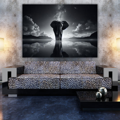 Elephant's Kingdom Animal Kingdom Wall Art Canvas Print