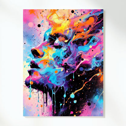 Exhale Wall Art Canvas Print