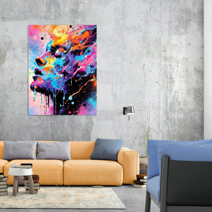 Exhale Wall Art Canvas Print