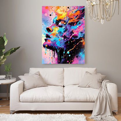 Exhale Wall Art Canvas Print