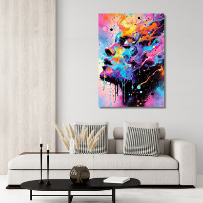 Exhale Wall Art Canvas Print