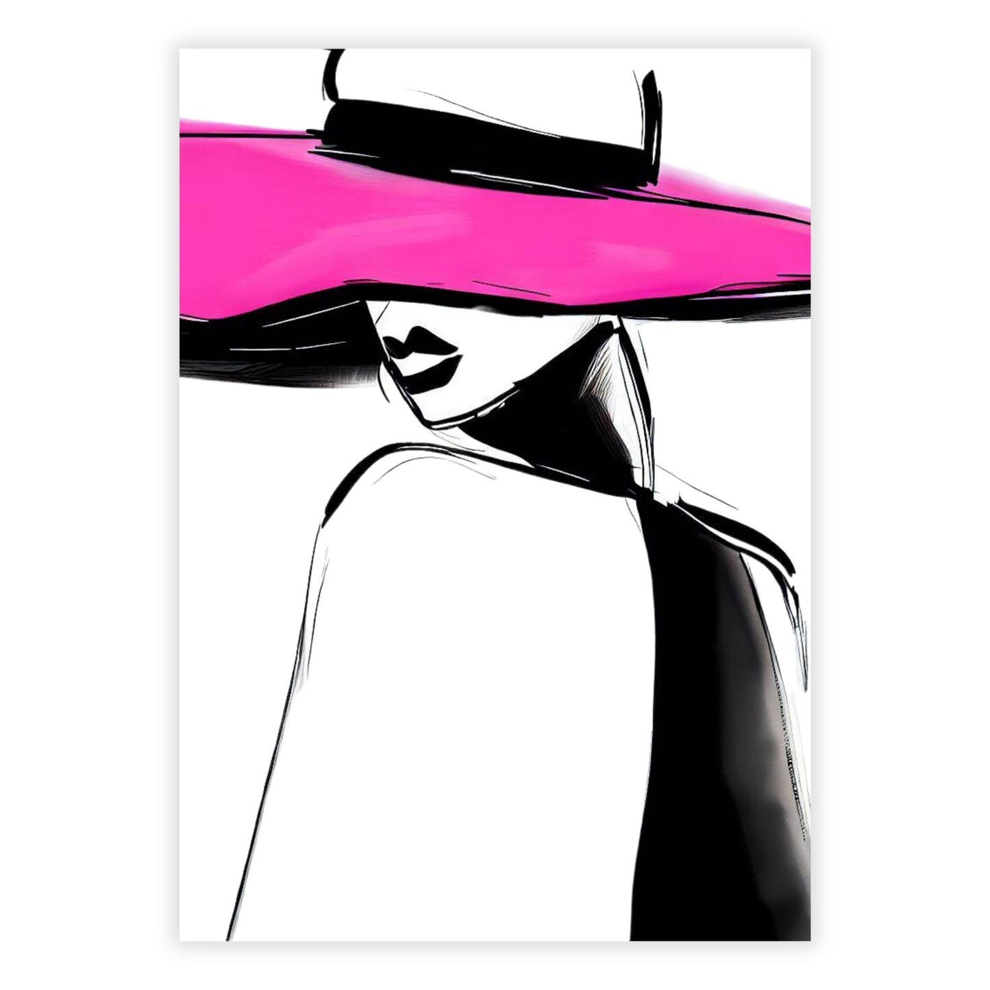 Elegance In Vogue Wall Art Canvas Print