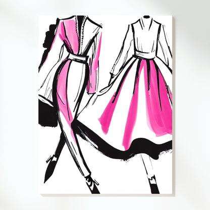 Fashion Fusion Wall Art Canvas Print