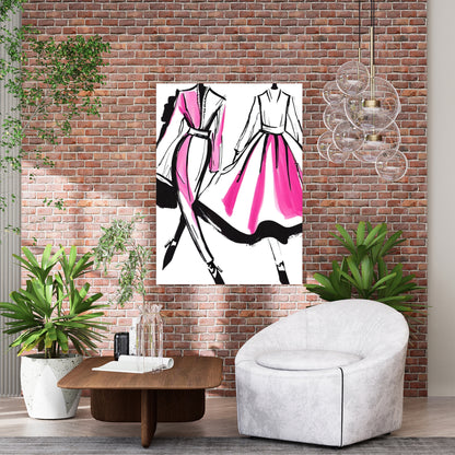 Fashion Fusion Wall Art Canvas Print