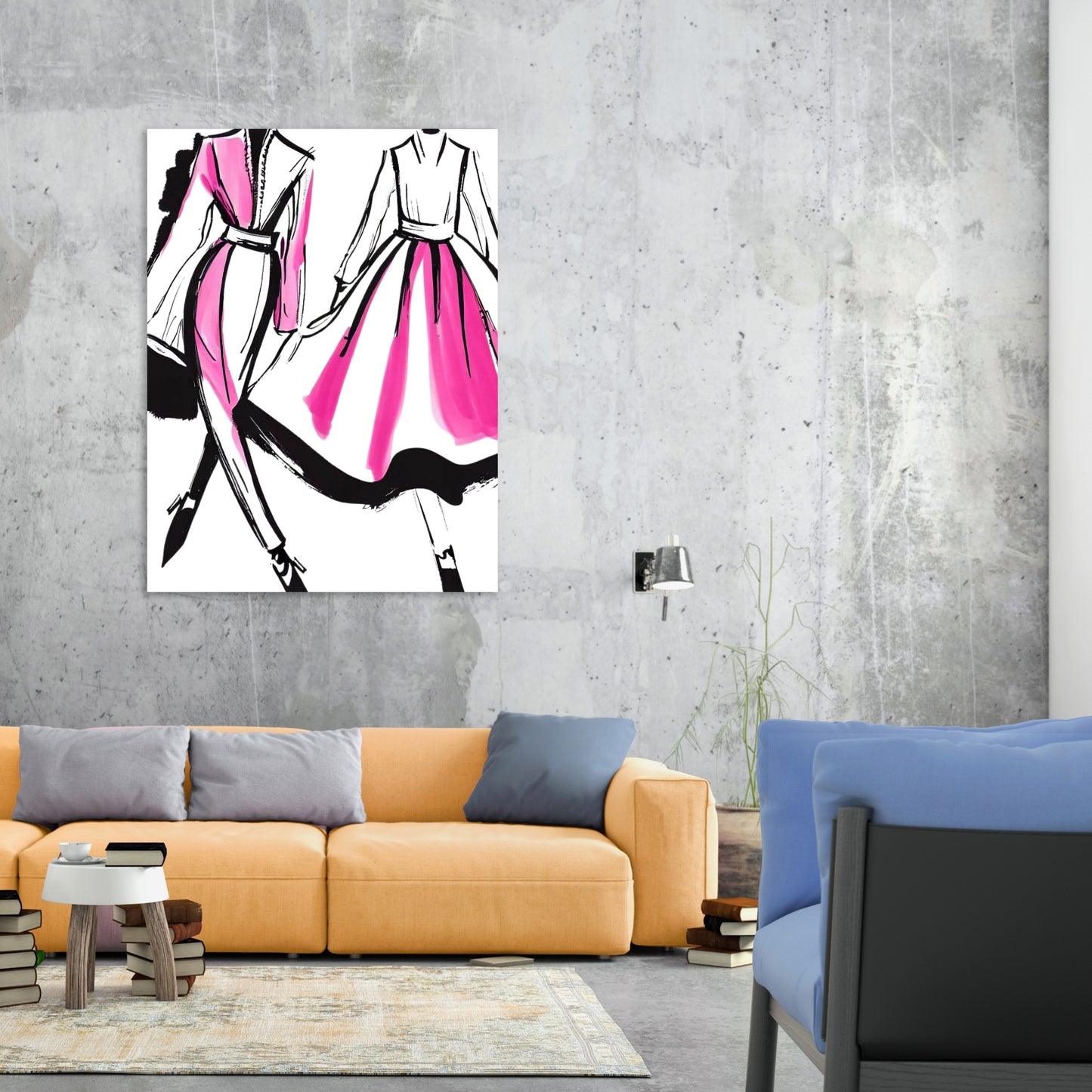 Fashion Fusion Wall Art Canvas Print