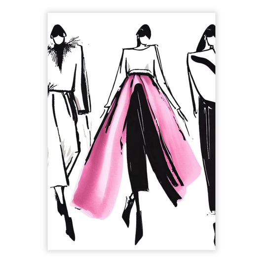 Fashion Symphony Wall Art Canvas Print