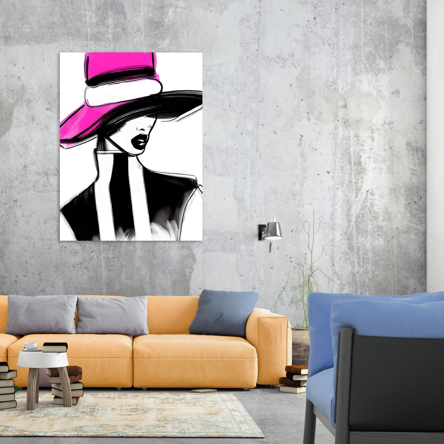 Glamour In Motion Wall Art Canvas Print