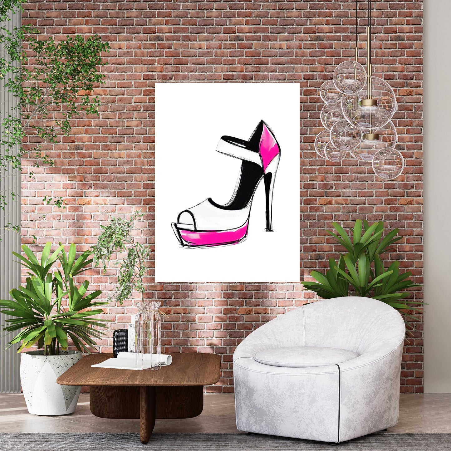 Metro Moda Wall Art Canvas Print