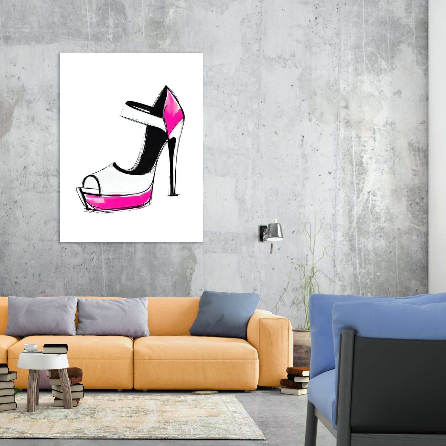 Metro Moda Wall Art Canvas Print