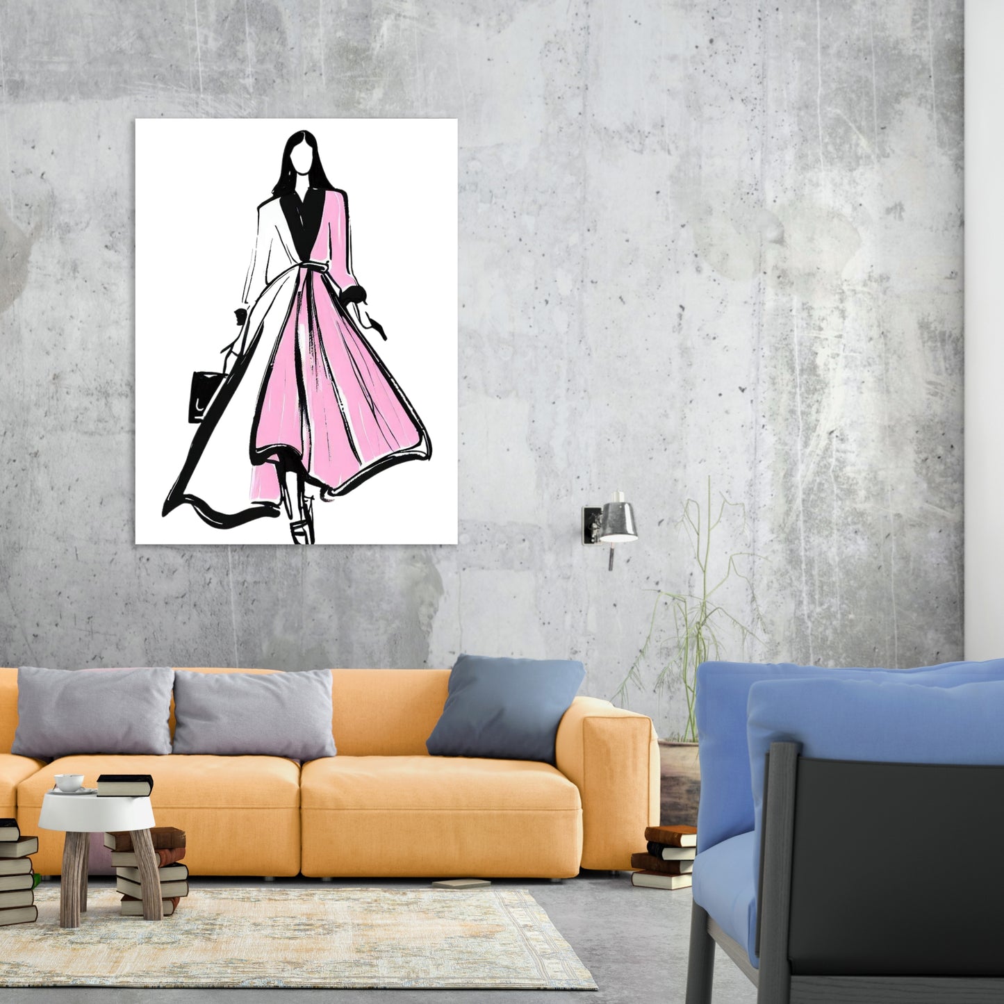 Parisian Beauty Wall Art Canvas Print