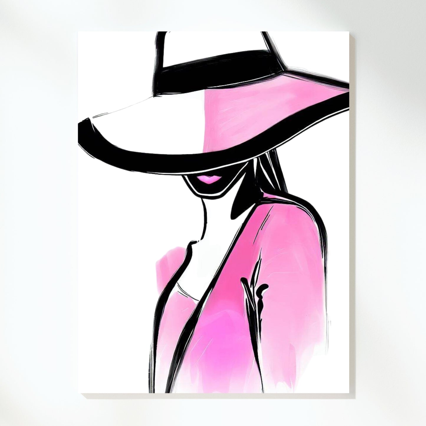 Pretty In Pink Wall Art Canvas Print