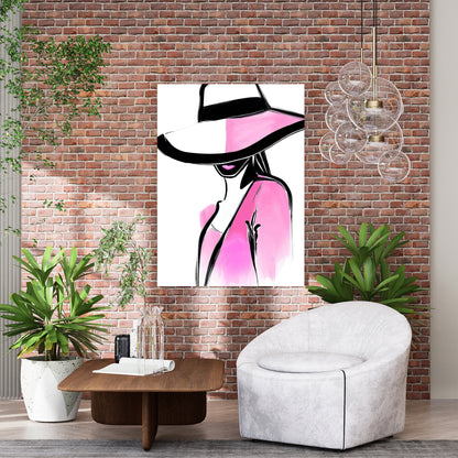 Pretty In Pink Wall Art Canvas Print