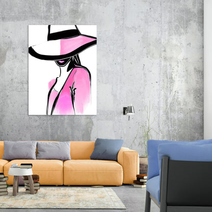 Pretty In Pink Wall Art Canvas Print