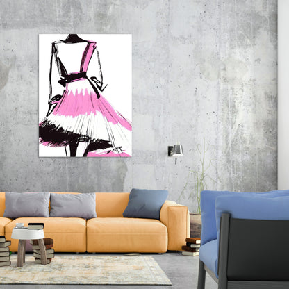 Runway Reimagined Wall Art Canvas Print